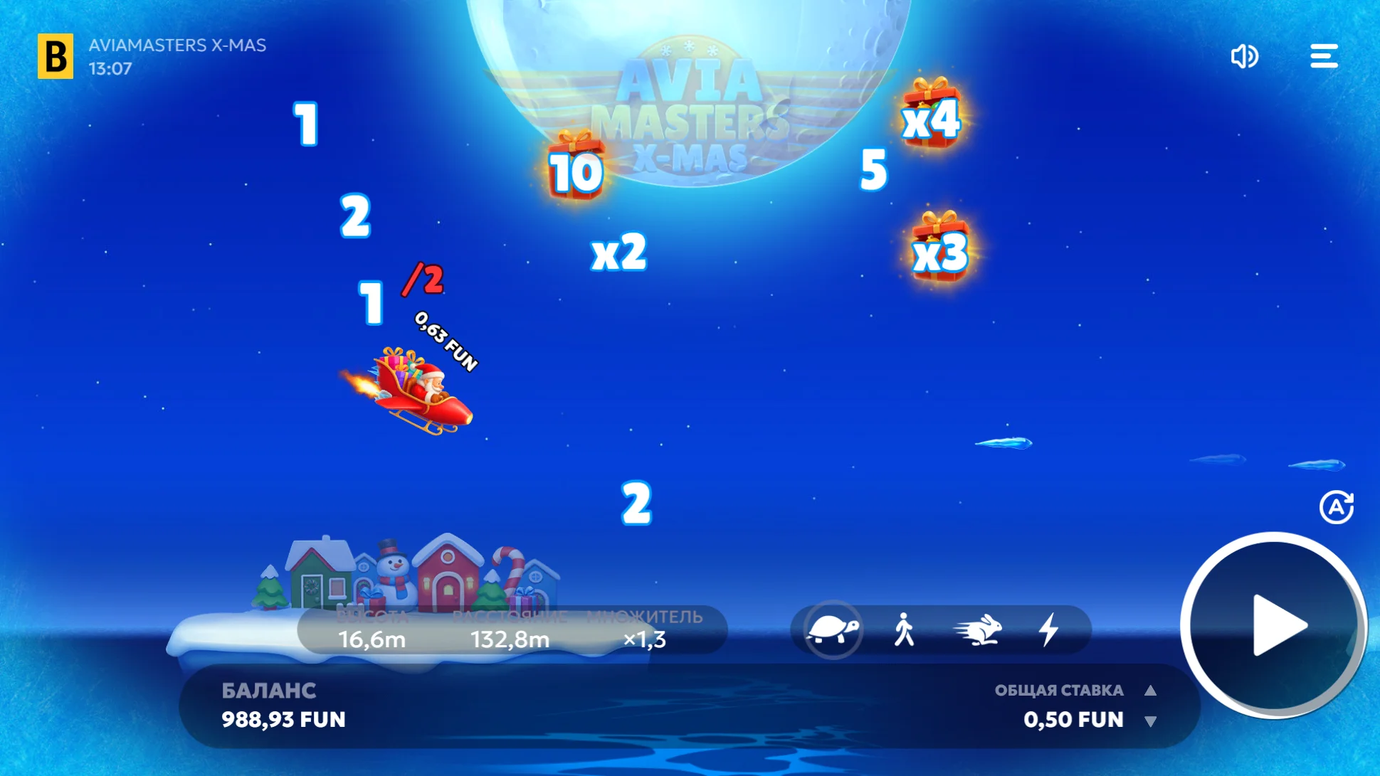 Aviamasters X-Mas Santa Flies